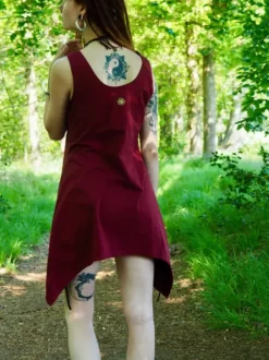 The TwoSisters Tops|Plus Size-Great Top Marroon Rood