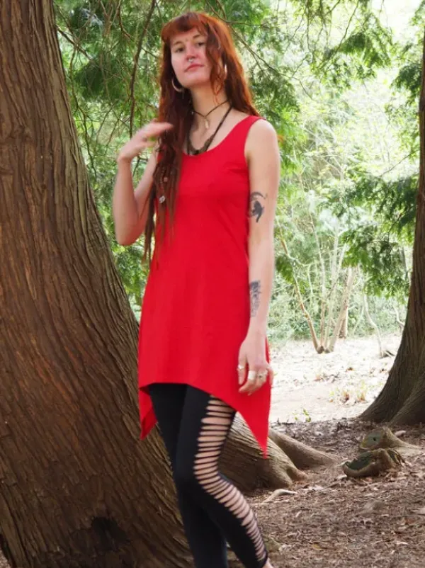 The TwoSisters Tops|Plus Size-Great Top Rood