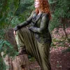 The TwoSisters Broeken|Broeken En Legging-Harmonia Harem Pant Groen