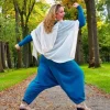 The TwoSisters Broeken|Broeken En Legging-Harmonia Harem Pant Petrol