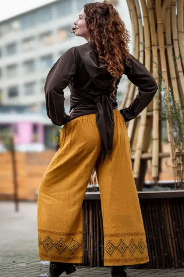 The TwoSisters Plus Size|Tops-Hooded Vest Sweater Donkerbruin