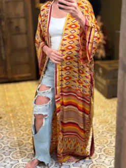 The TwoSisters Plus Size|Kimono Lang-Hope Kimono 310