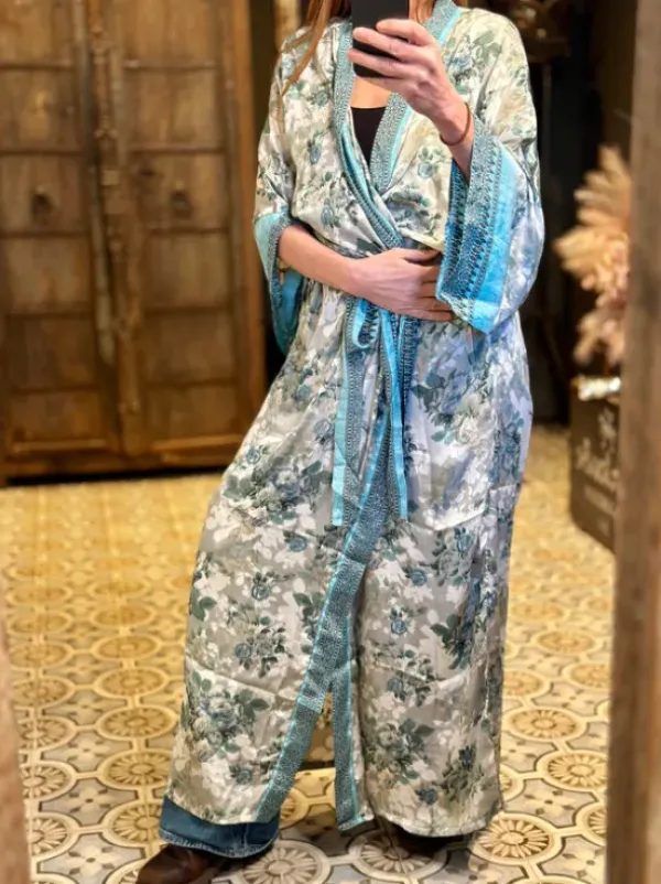 The TwoSisters Plus Size|Kimono Lang-Hope Kimono 245