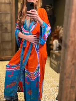 The TwoSisters Plus Size|Kimono Lang-Hope Kimono 254