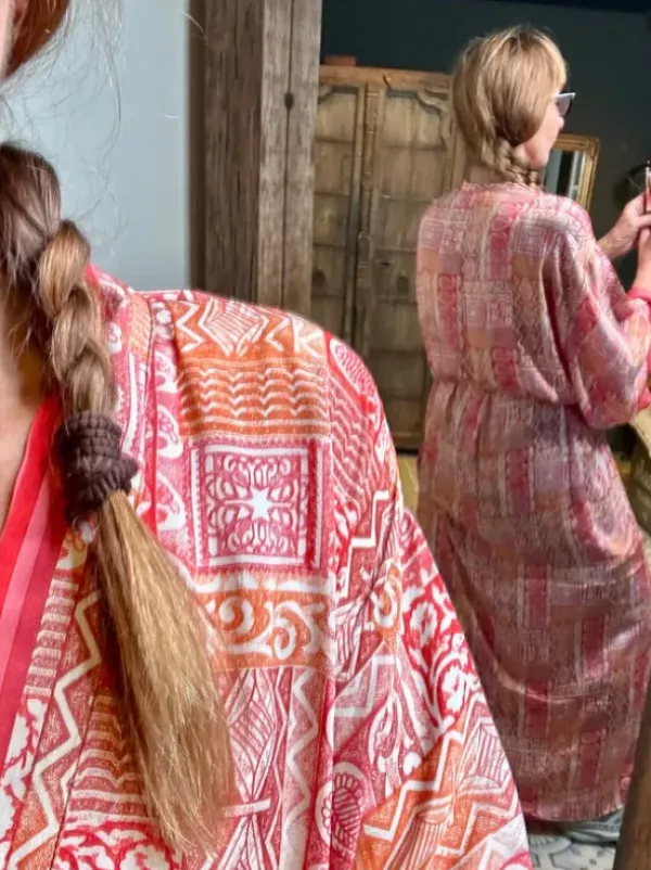 The TwoSisters Plus Size|Kimono Lang-Hope Kimono 401
