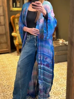 The TwoSisters Plus Size|Kimono Lang-Hope Kimono 447