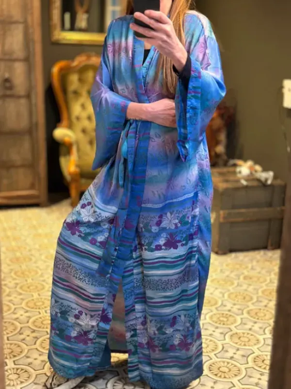 The TwoSisters Plus Size|Kimono Lang-Hope Kimono 447
