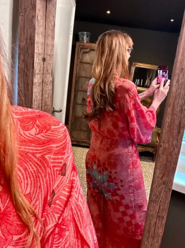 The TwoSisters Plus Size|Kimono Lang-Hope Kimono 261