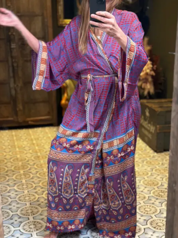 The TwoSisters Plus Size|Kimono Lang-Hope Kimono 313