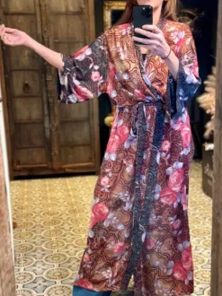The TwoSisters Plus Size|Kimono Lang-Hope Kimono 240