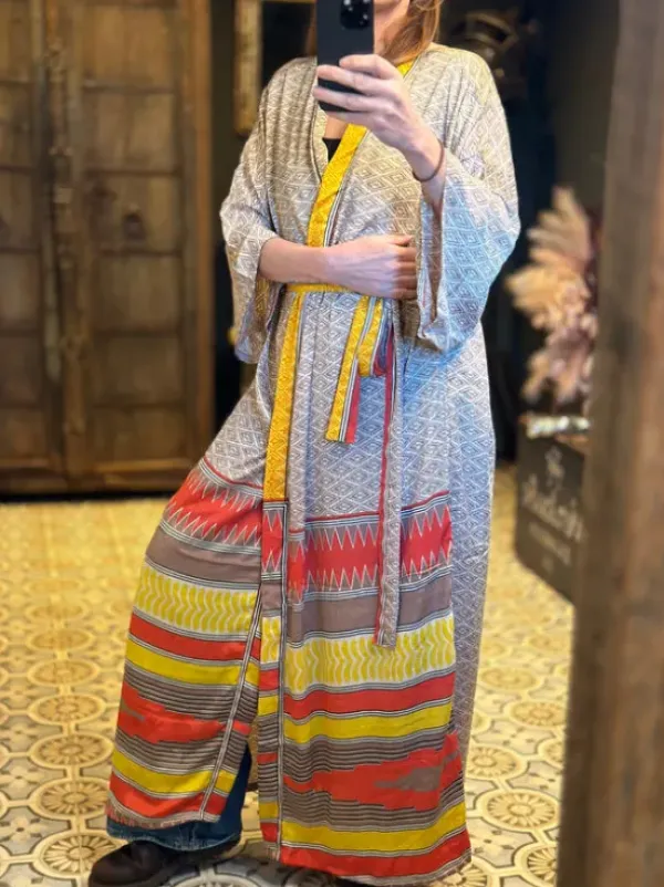 The TwoSisters Plus Size|Kimono Lang-Hope Kimono 233