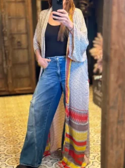 The TwoSisters Plus Size|Kimono Lang-Hope Kimono 233