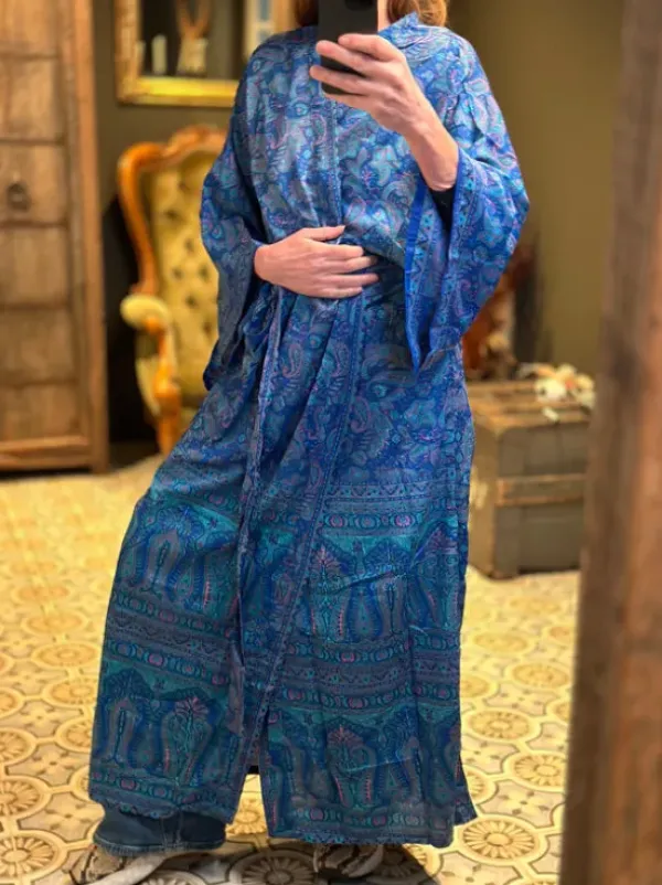 The TwoSisters Plus Size|Kimono Lang-⭐️Hope Kimono 451
