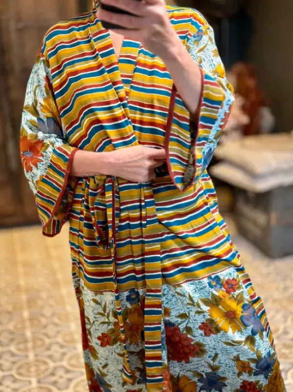 The TwoSisters Plus Size|Kimono Lang-Hope Kimono 306