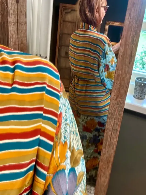 The TwoSisters Plus Size|Kimono Lang-Hope Kimono 306