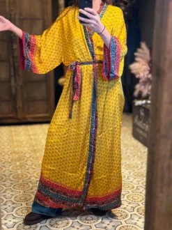 The TwoSisters Plus Size|Kimono Lang-Hope Kimono 231
