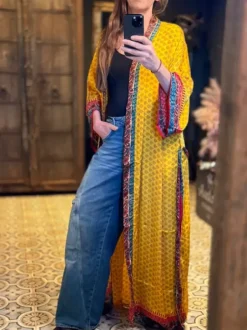 The TwoSisters Plus Size|Kimono Lang-Hope Kimono 231