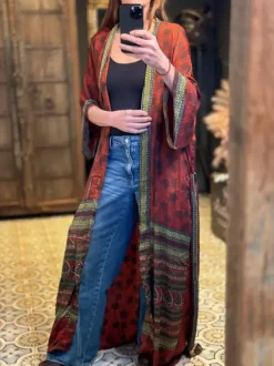 The TwoSisters Plus Size|Kimono Lang-Hope Kimono 246