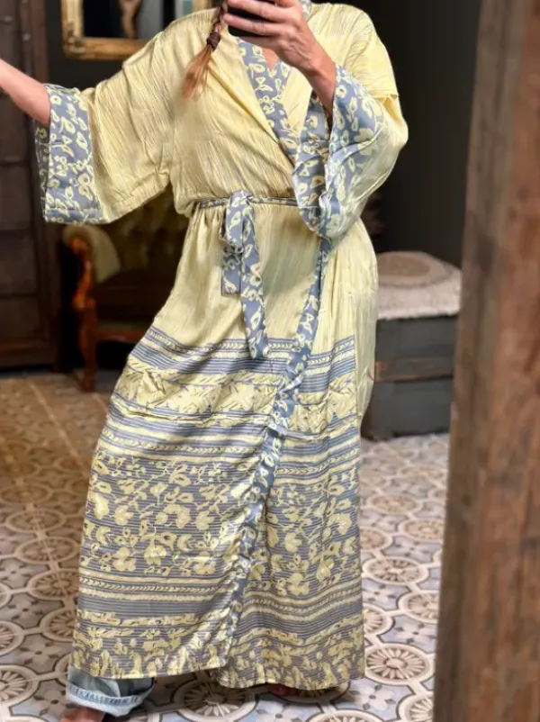 The TwoSisters Plus Size|Kimono Lang-Hope Kimono 395