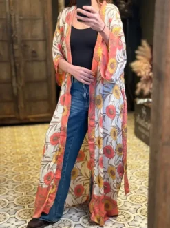 The TwoSisters Plus Size|Kimono Lang-Hope Kimono 251