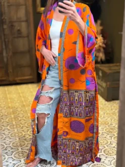 The TwoSisters Plus Size|Kimono Lang-Hope Kimono 300