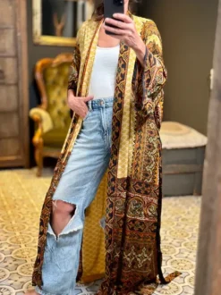 The TwoSisters Plus Size|Kimono Lang-Hope Kimono 386