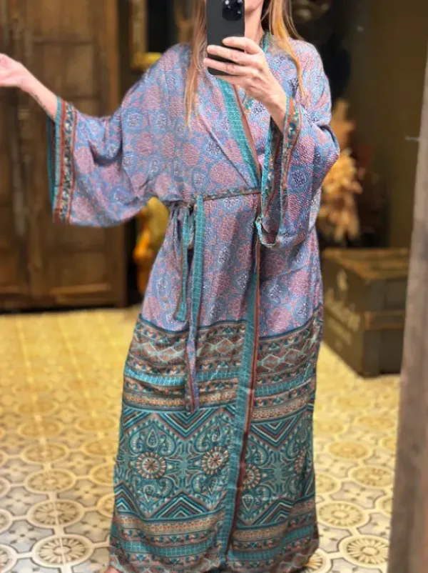 The TwoSisters Plus Size|Kimono Lang-Hope Kimono 273