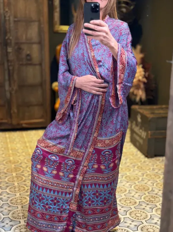 The TwoSisters Plus Size|Kimono Lang-Hope Kimono 304