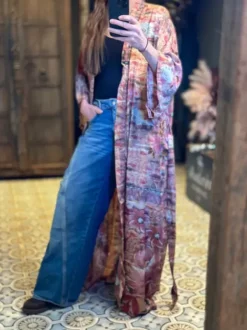 The TwoSisters Plus Size|Kimono Lang-Hope Kimono 155