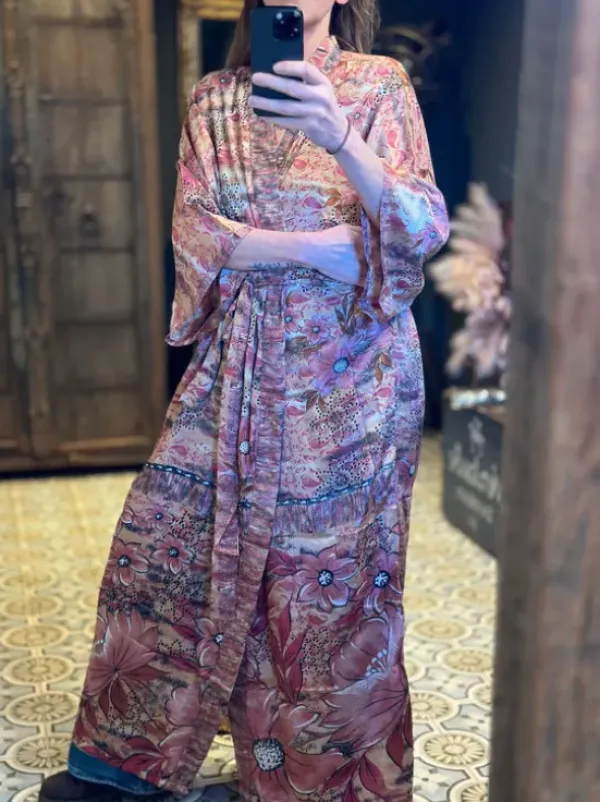 The TwoSisters Plus Size|Kimono Lang-Hope Kimono 155