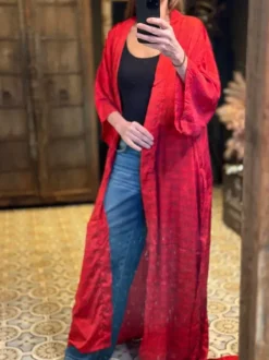 The TwoSisters Plus Size|Kimono Lang-Hope Kimono 239