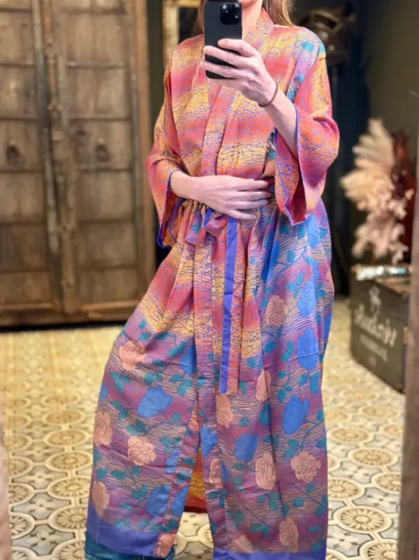 The TwoSisters Plus Size|Kimono Lang-Hope Kimono 250
