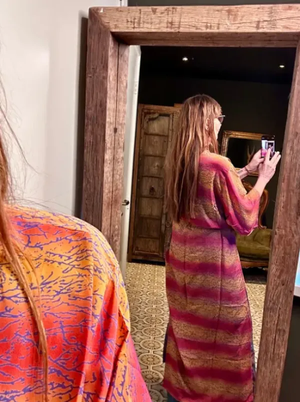 The TwoSisters Plus Size|Kimono Lang-Hope Kimono 250