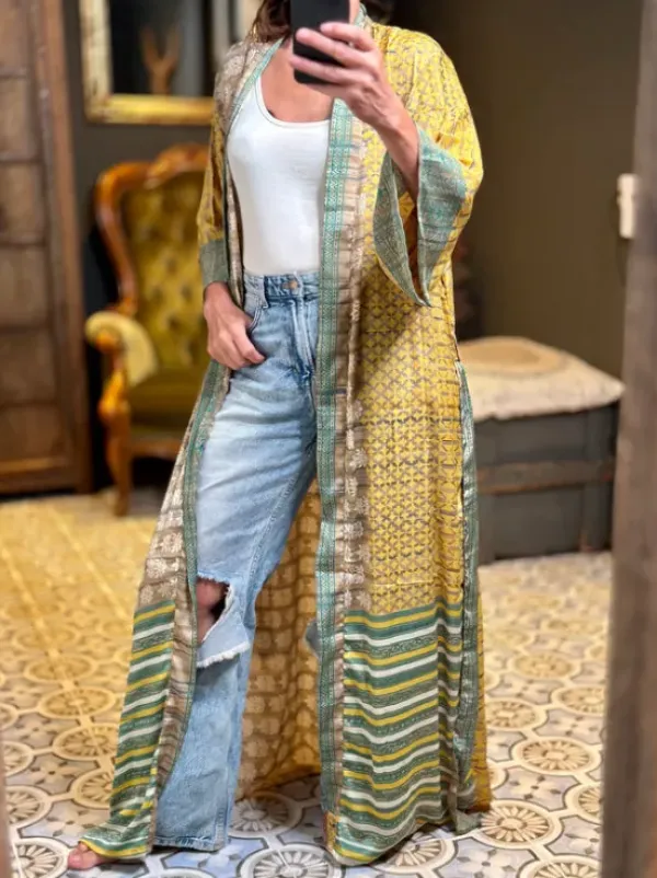The TwoSisters Plus Size|Kimono Lang-Hope Kimono 384