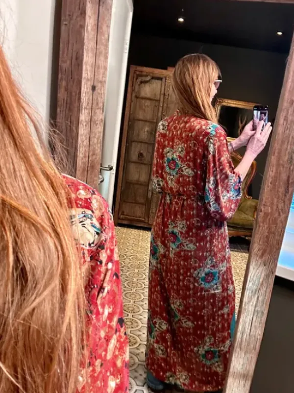 The TwoSisters Plus Size|Kimono Lang-Hope Kimono 242