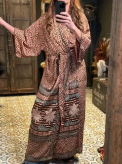 The TwoSisters Plus Size|Kimono Lang-Hope Kimono 255