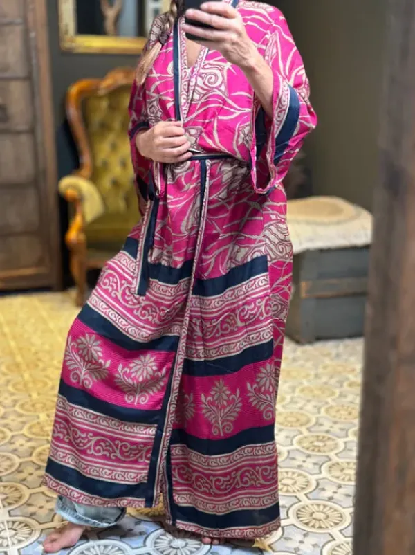 The TwoSisters Plus Size|Kimono Lang-Hope Kimono 407