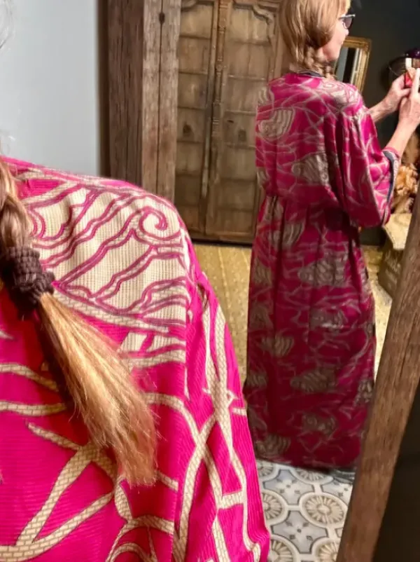 The TwoSisters Plus Size|Kimono Lang-Hope Kimono 407