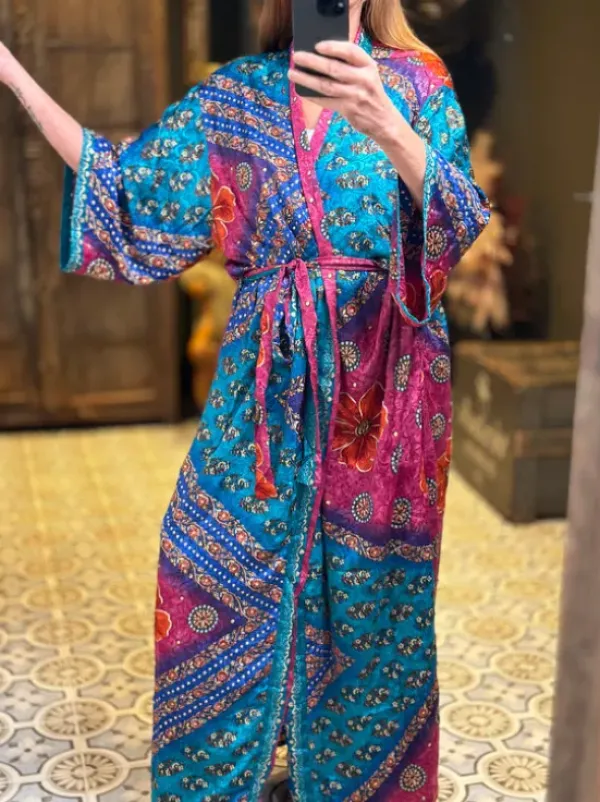 The TwoSisters Plus Size|Kimono Lang-Hope Kimono 217