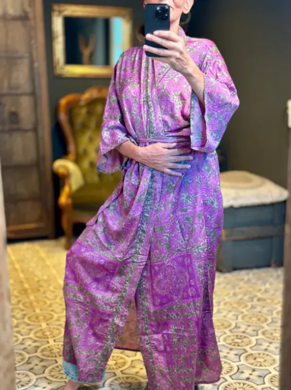 The TwoSisters Plus Size|Kimono Lang-Hope Kimono 357