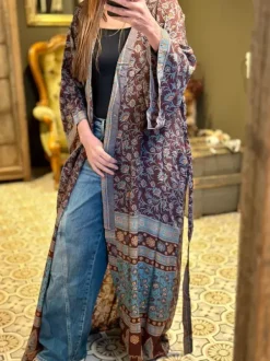 The TwoSisters Plus Size|Kimono Lang-Hope Kimono 455