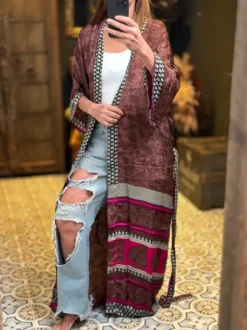 The TwoSisters Plus Size|Kimono Lang-Hope Kimono 222