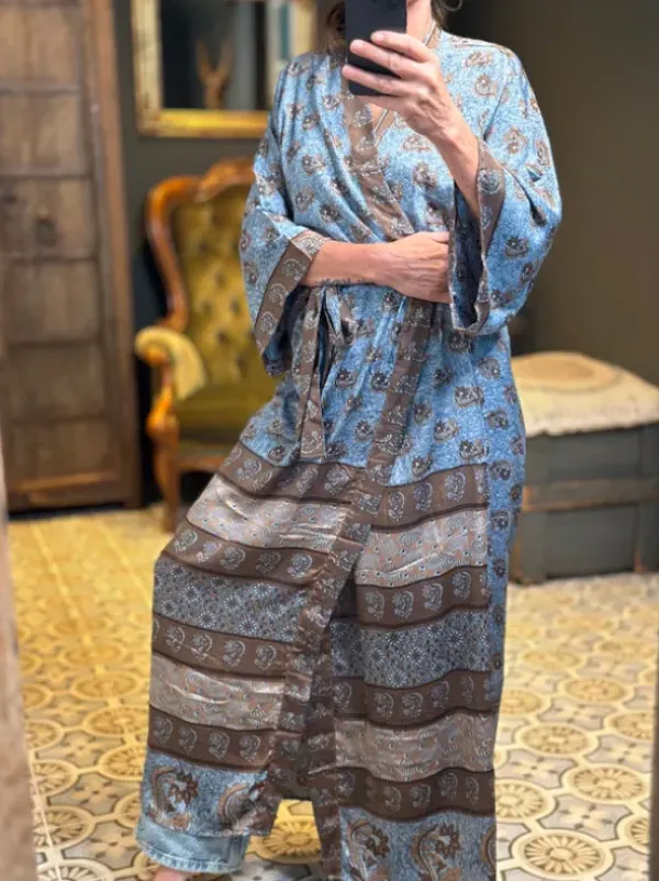 The TwoSisters Plus Size|Kimono Lang-Hope Kimono 376