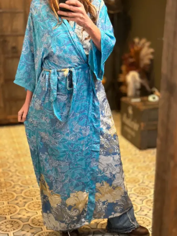 The TwoSisters Plus Size|Kimono Lang-Hope Kimono 257