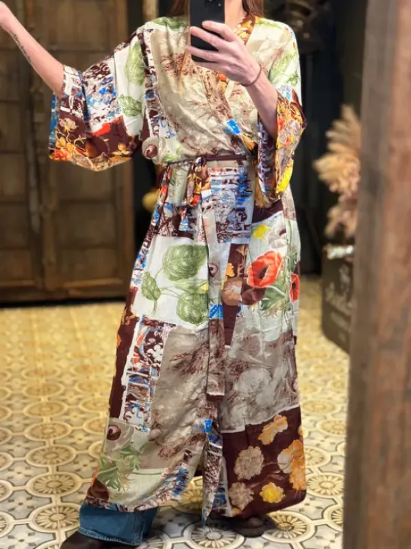 The TwoSisters Plus Size|Kimono Lang-Hope Kimono 249