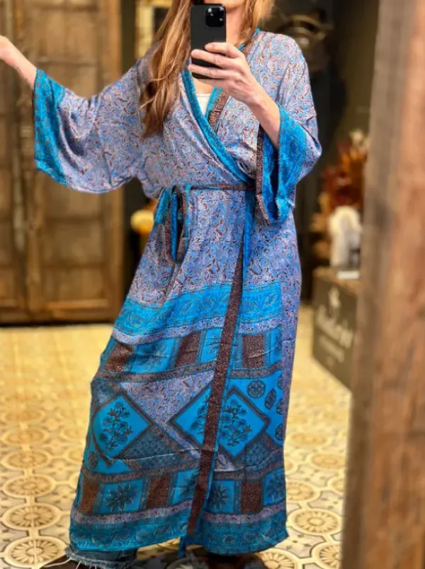 The TwoSisters Plus Size|Kimono Lang-Hope Kimono 262