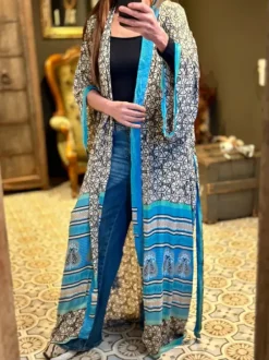 The TwoSisters Plus Size|Kimono Lang-Hope Kimono 448