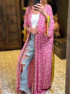The TwoSisters Plus Size|Kimono Lang-Hope Kimono 220