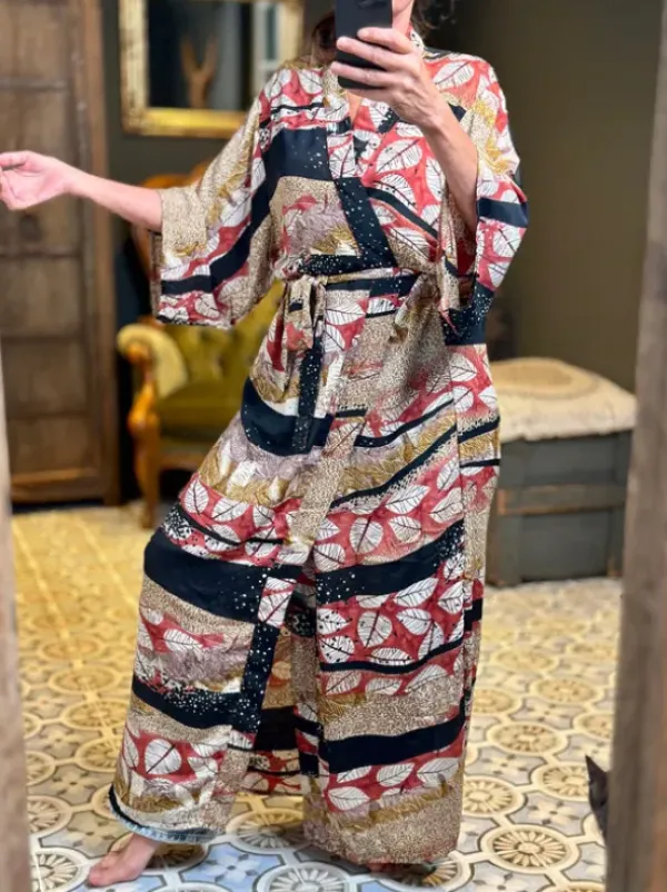 The TwoSisters Plus Size|Kimono Lang-Hope Kimono 377