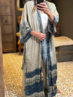 The TwoSisters Plus Size|Kimono Lang-Hope Kimono 408